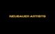 Gold text reading 'NEUBAUSER ARTISTS' on a black background (title/logo card).
