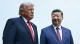 US President Trump and Chinese President Xi Jinping standing side by side