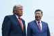 US President Trump and Chinese President Xi Jinping standing side by side